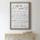 Guide to Self Care - Barnwood Framed Canvas Print