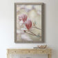 Blooming Hearts - Barnwood Framed Canvas Print