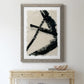 Lines Crossed I - Barnwood Framed Canvas Print