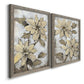 Poinsettia Study I - Barnwood Framed Canvas Set