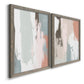 Sandstone Peel III - Barnwood Framed Canvas Set