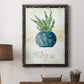Potted Thyme - Barnwood Framed Canvas Print