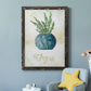 Potted Thyme - Barnwood Framed Canvas Print