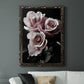 Rose Noir I - Barnwood Framed Canvas Print