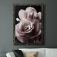 Rose Noir II - Barnwood Framed Canvas Print