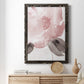 Blush Bloom I - Barnwood Framed Canvas Print