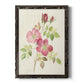 Dusty Rose I - Barnwood Framed Canvas Print