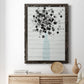 Bouquet of Black & White - Barnwood Framed Canvas Print
