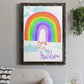 You Are My Rainbow - Barnwood Framed Canvas Print