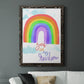 You Are My Rainbow - Barnwood Framed Canvas Print