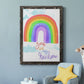 You Are My Rainbow - Barnwood Framed Canvas Print
