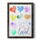 You Are So Loved - Barnwood Framed Canvas Print
