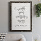 Wash Worries - Barnwood Framed Canvas Print