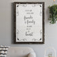 Six Feet - Barnwood Framed Canvas Print