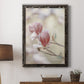 Blooming Hearts - Barnwood Framed Canvas Print
