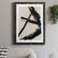 Lines Crossed I - Barnwood Framed Canvas Print
