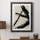 Lines Crossed I - Barnwood Framed Canvas Print