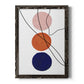 Millenium Geo Abstract - Barnwood Framed Canvas Print