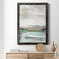 Summer Teal I - Barnwood Framed Canvas Print