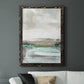 Summer Teal I - Barnwood Framed Canvas Print