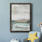 Summer Teal I - Barnwood Framed Canvas Print