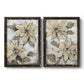 Poinsettia Study I - Barnwood Framed Canvas Set