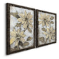 Poinsettia Study I - Barnwood Framed Canvas Set