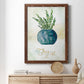 Potted Thyme - Barnwood Framed Canvas Print