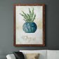 Potted Thyme - Barnwood Framed Canvas Print