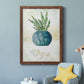 Potted Thyme - Barnwood Framed Canvas Print