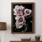 Rose Noir I - Barnwood Framed Canvas Print