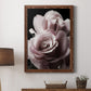 Rose Noir II - Barnwood Framed Canvas Print