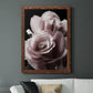 Rose Noir II - Barnwood Framed Canvas Print