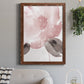 Blush Bloom I - Barnwood Framed Canvas Print