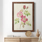 Dusty Rose I - Barnwood Framed Canvas Print