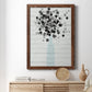 Bouquet of Black & White - Barnwood Framed Canvas Print