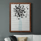 Bouquet of Black & White - Barnwood Framed Canvas Print