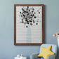 Bouquet of Black & White - Barnwood Framed Canvas Print