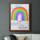 You Are My Rainbow - Barnwood Framed Canvas Print