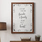 Six Feet - Barnwood Framed Canvas Print