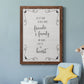 Six Feet - Barnwood Framed Canvas Print