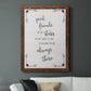 Always There - Barnwood Framed Canvas Print