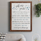 Guide to Self Care - Barnwood Framed Canvas Print