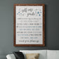 Guide to Self Care - Barnwood Framed Canvas Print