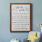 Guide to Self Care - Barnwood Framed Canvas Print