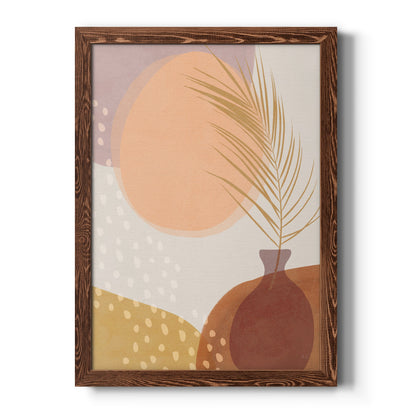 Sedona Sunset - Barnwood Framed Canvas Print