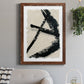 Lines Crossed I - Barnwood Framed Canvas Print