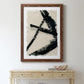 Lines Crossed I - Barnwood Framed Canvas Print