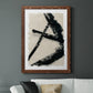 Lines Crossed I - Barnwood Framed Canvas Print