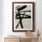 Lines Crossed III - Barnwood Framed Canvas Print
